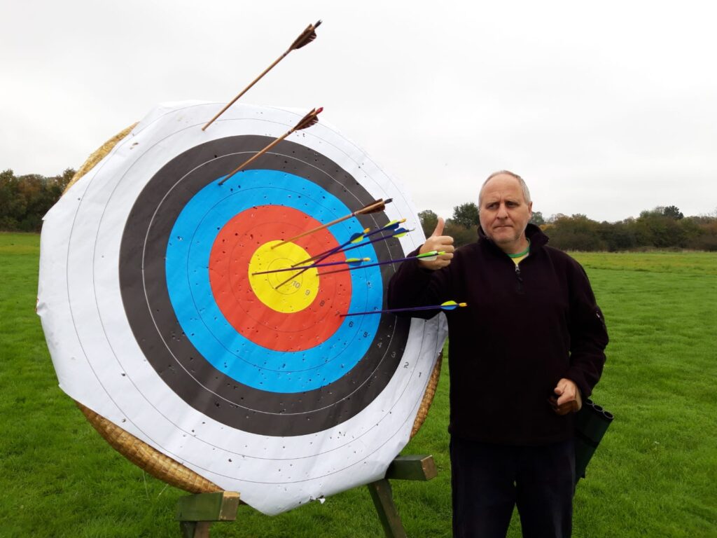 Five golds at 50yds for Rob